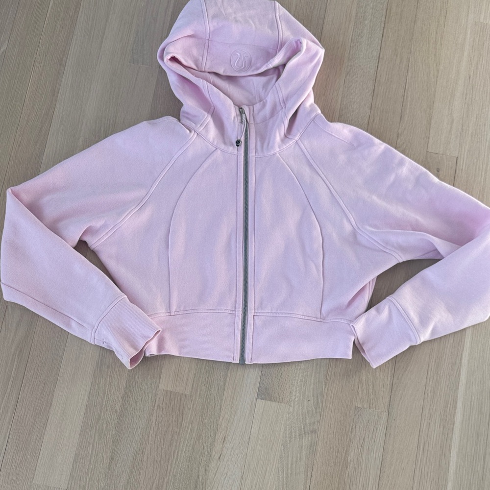Lululemon Scuba Light Pink Hoodie